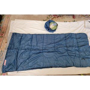 Coleman Alpine Sleeping Bag‎ Comfort Range 40F-60F Warm Weather Sleeping